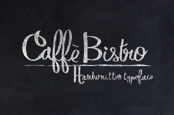 CaffÃ¨Bistro Script Free font