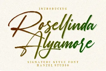 Rosellinda Alyamore font