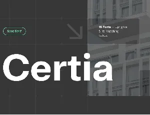 Certia Family font