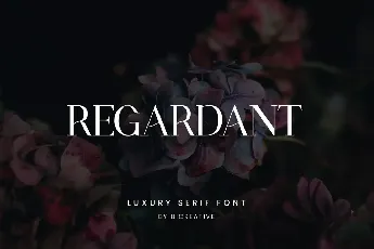 Regardant font