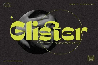 Glister font