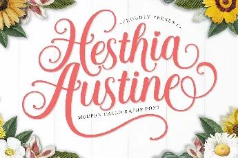 Hesthia Austine font