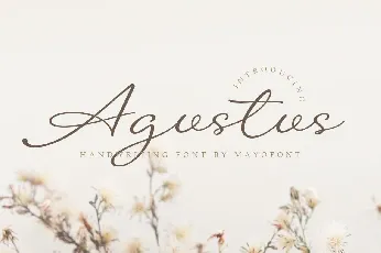 Agustus font