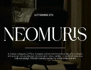 Neomuris Demo font