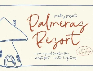 Palmeras Resort font