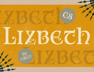 CS Lizbeth font