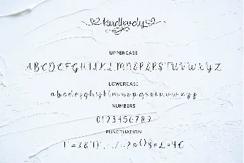 Kindlovely font