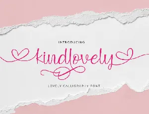 Kindlovely font