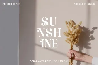 Sunyshine font