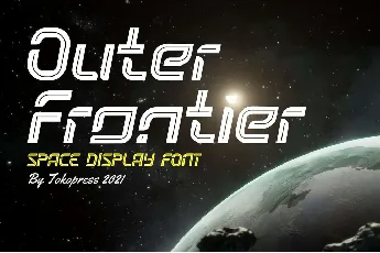 Outer Frontier font