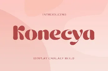 Konecya font