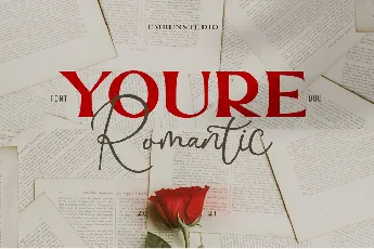 Youre Romantic font