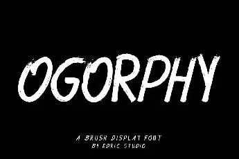 Ogorphy Demo font