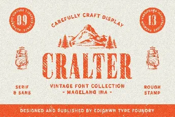 Cralter font