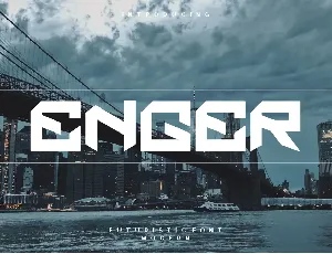 Enger font