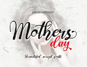 Mothers Day Script font