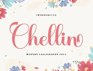 Chellin font