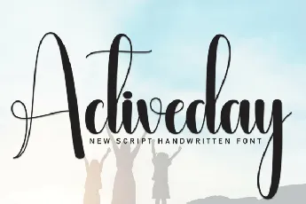 Activeday Script font