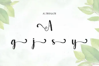 Always Script font