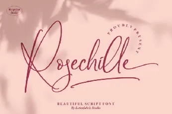 Rosechille font