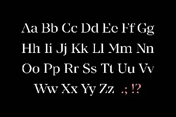 Manier font