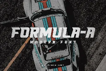 Formula A font