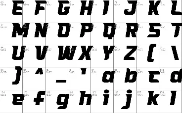 Formula A font