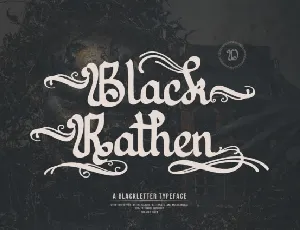 Black Rathen font