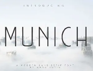 Munich font