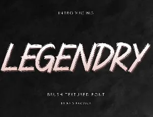 Legendry Demo font