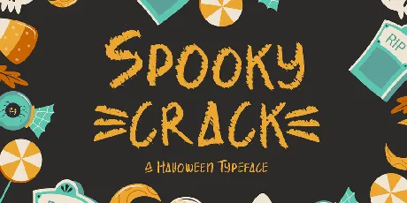 Spooky Crack font