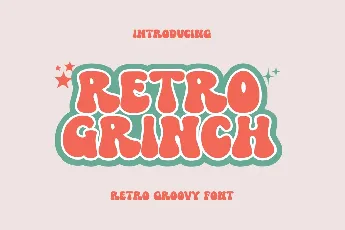 Retro Grinch font