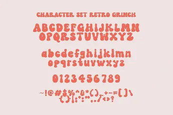 Retro Grinch font