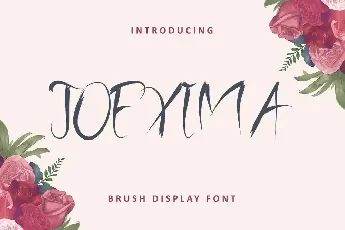 Joexima Demo font