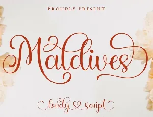 Maldives font