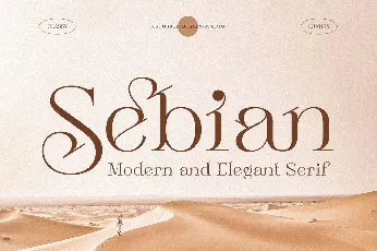 Sebian font