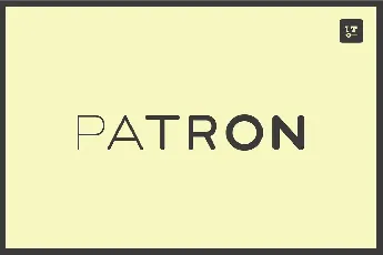 Patron font