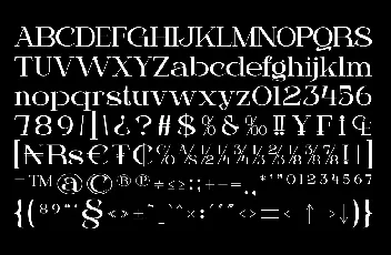 Faceri font