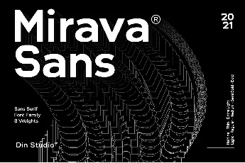 Mirava Sans font