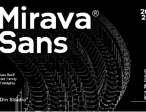 Mirava Sans font