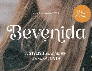 Bevenida font