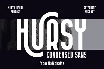 Hursy font