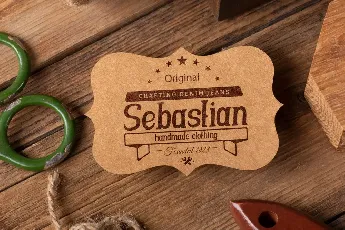 Vintage Bottle Demo font