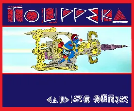 Touppeka font