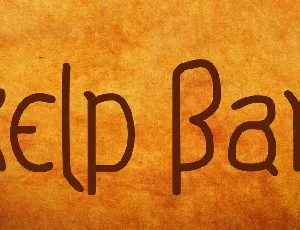 Kelp Ban font