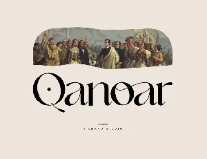 Qanoar font