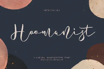 Hoomanist font