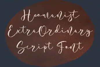 Hoomanist font