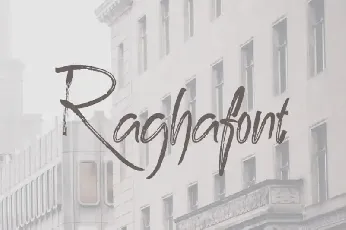 Ragha Brush font