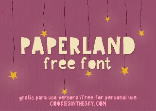 Paperland font